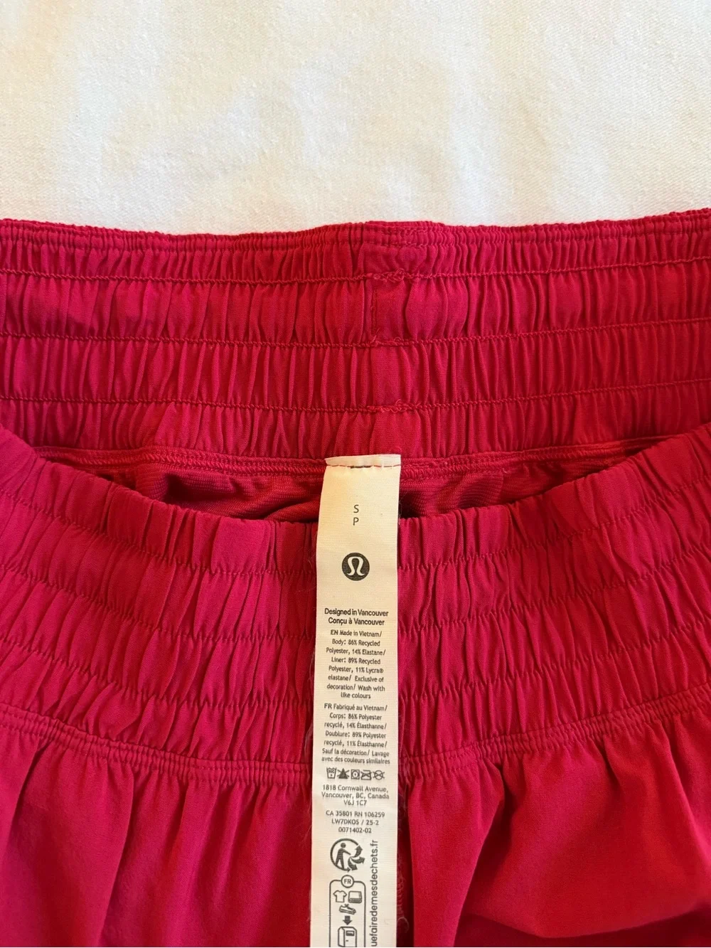 lululemon athletica Women's Shake It Out High-Rise Running Short 2.5”